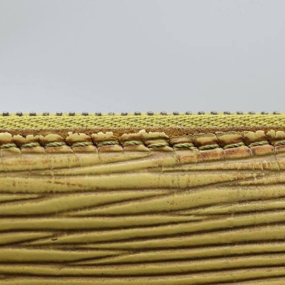 LOUIS VUITTON Epi Pochette Accessoires Pouch Yellow M52989 LV Auth 93680 - Picture 7 of 16